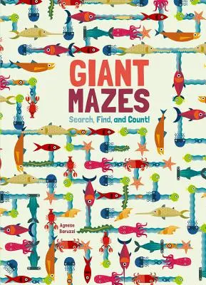 Gigantyczne labirynty: Szukaj, znajdź i policz! - Giant Mazes: Search, Find, and Count!