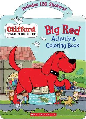 Duży czerwony zeszyt ćwiczeń i kolorowanek (Clifford the Big Red Dog) - Big Red Activity & Coloring Book (Clifford the Big Red Dog)