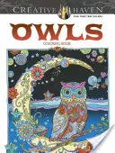 Kolorowanka Creative Haven Sowy - Creative Haven Owls Coloring Book