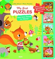 Moje pierwsze puzzle: Sam przygotowuje się do zimy - My First Puzzles: Sam Gets Ready For Winter