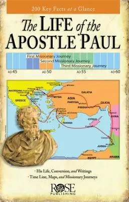 Życie apostoła Pawła: Mapy i linie czasowe podróży Pawła - The Life of the Apostle Paul: Maps and Time Lines of Paul's Journey