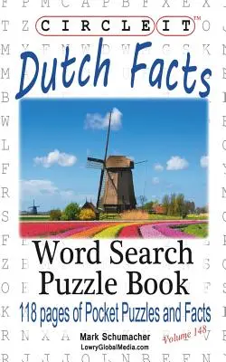 Krąg, holenderskie fakty, wyszukiwanie słów, książka z łamigłówkami - Circle It, Dutch Facts, Word Search, Puzzle Book