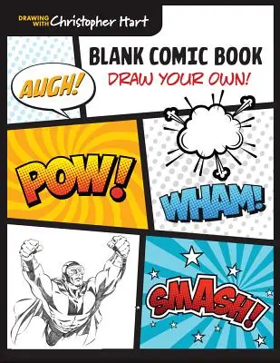 Pusty komiks: Narysuj swój własny! - Blank Comic Book: Draw Your Own!