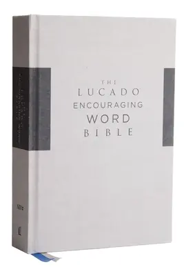 Niv, Lucado Encouraging Word Bible, szara, obwoluta, wygodny druk: Biblia Święta, Nowa Wersja Międzynarodowa - Niv, Lucado Encouraging Word Bible, Gray, Cloth Over Board, Comfort Print: Holy Bible, New International Version