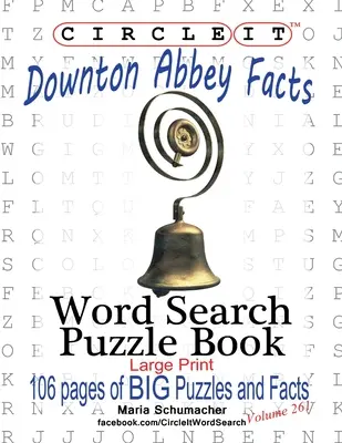 Krąg, Downton Abbey - fakty, wyszukiwanie słów, książka z puzzlami - Circle It, Downton Abbey Facts, Word Search, Puzzle Book