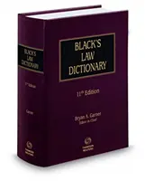 Black's Law Dictionary, wydanie 11, twarda oprawa - Black's Law Dictionary 11th Edition, Hardcover