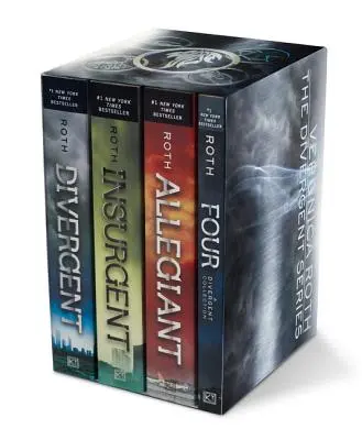 Zestaw serii Divergent: Divergent, Insurgent, Allegiant, Four - Divergent Series Set: Divergent, Insurgent, Allegiant, Four