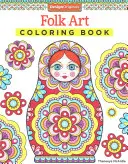 Kolorowanka ze sztuką ludową - Folk Art Coloring Book