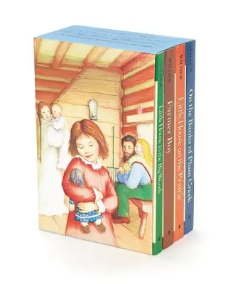 Little House 4-Book Box Set: Domek w wielkim lesie, Chłopiec z farmy, Domek na prerii, Nad brzegiem Plum Creek - Little House 4-Book Box Set: Little House in the Big Woods, Farmer Boy, Little House on the Prairie, on the Banks of Plum Creek