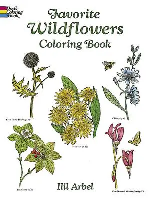 Kolorowanka z ulubionymi dzikimi kwiatami - Favorite Wildflowers Coloring Book