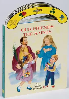 Święci nasi przyjaciele: Święty Józef: książeczka z planszą do noszenia - Our Friends the Saints: St. Joseph Carry-Me-Along Board Book