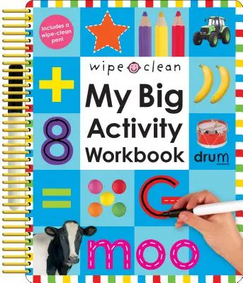 Wipe Clean: Mój duży zeszyt ćwiczeń [z 2 długopisami do wycierania] - Wipe Clean: My Big Activity Workbook [With 2 Wipe-Clean Pens]