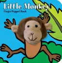 Książeczka z pacynkami małej małpki - Little Monkey Finger Puppet Book