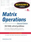 Zarys operacji macierzowych Schauma - Schaum's Outline of Matrix Operations