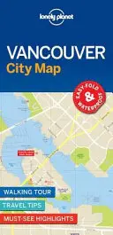 Lonely Planet Vancouver mapa miasta 1 - Lonely Planet Vancouver City Map 1