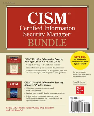 Pakiet Cism Certified Information Security Manager - Cism Certified Information Security Manager Bundle