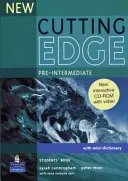 New Cutting Edge Pre-Intermediate Students Książka i CD-Rom Pack - New Cutting Edge Pre-Intermediate Students Book and CD-Rom Pack