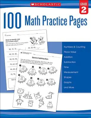 100 ćwiczeń matematycznych: Klasa 2 - 100 Math Practice Pages: Grade 2