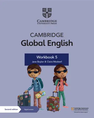 Cambridge Global English Workbook 5 z dostępem cyfrowym (1 rok): Dla Cambridge Primary English as a Second Language - Cambridge Global English Workbook 5 with Digital Access (1 Year): For Cambridge Primary English as a Second Language