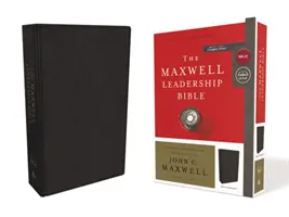 NKJV, Maxwell Leadership Bible, wydanie trzecie, imitacja skóry, kolor czarny, wygodny druk - NKJV, Maxwell Leadership Bible, Third Edition, Imitation Leather, Black, Comfort Print