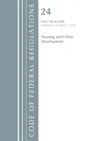 Code of Federal Regulations, Title 24 Housing and Urban Development 700-1699, wersja z 1 kwietnia 2018 r. (Office of The Federal Register (U.S.)) - Code of Federal Regulations, Title 24 Housing and Urban Development 700-1699, Revised as of April 1, 2018 (Office Of The Federal Register (U.S.))
