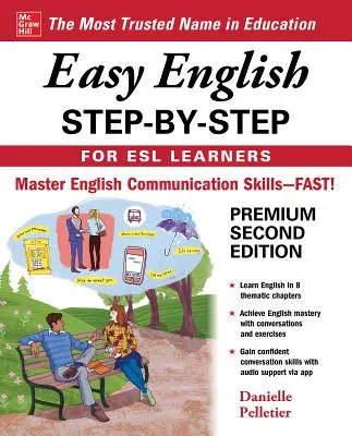 Łatwy angielski krok po kroku dla osób uczących się ESL, wydanie drugie - Easy English Step-By-Step for ESL Learners, Second Edition