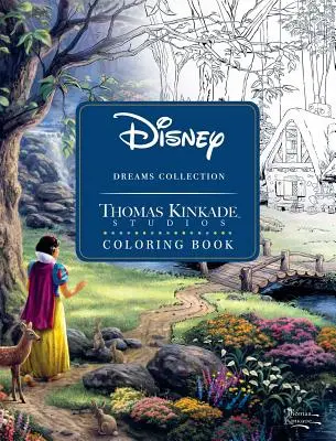 Kolorowanka z kolekcji Disney Dreams Thomas Kinkade Studios - Disney Dreams Collection Thomas Kinkade Studios Coloring Book