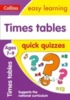 Szybkie quizy z tabliczki mnożenia: Wiek 7-9 - Times Tables Quick Quizzes: Ages 7-9