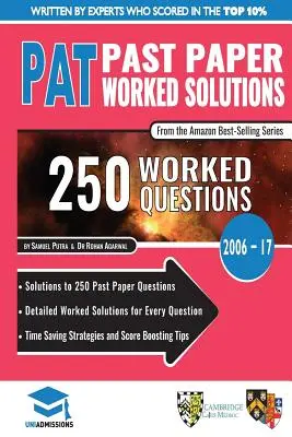 PAT Past Paper Worked Solutions: Szczegółowe wyjaśnienia krok po kroku dla ponad 250 pytań, Zawiera wszystkie poprzednie dokumenty 2006-2017, Physics Aptitud - PAT Past Paper Worked Solutions: Detailed Step-By-Step Explanations for over 250 Questions, Includes all Past Past Papers 2006 - 2017, Physics Aptitud