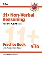 11+ CEM Non-Verbal Reasoning Practice Book & Assessment Tests - Wiek 9-10 lat (z edycją online) - 11+ CEM Non-Verbal Reasoning Practice Book & Assessment Tests - Ages 9-10 (with Online Edition)