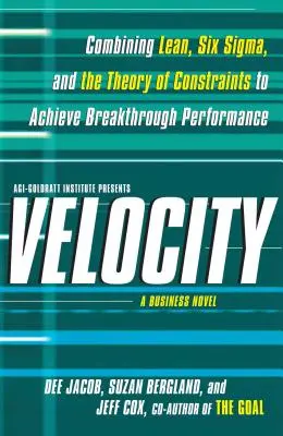 Velocity: Połączenie Lean, Six SIGMA i teorii ograniczeń w celu osiągnięcia przełomowej wydajności - powieść biznesowa - Velocity: Combining Lean, Six SIGMA and the Theory of Constraints to Achieve Breakthrough Performance - A Business Novel