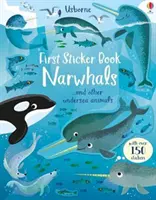 Pierwsza książka z naklejkami Narwale - First Sticker Book Narwhals