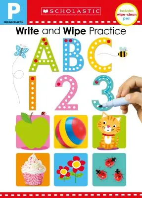 ABC 123 Write and Wipe Flip Book: Scholastic Early Learners (Pisz i ścieraj) - ABC 123 Write and Wipe Flip Book: Scholastic Early Learners (Write and Wipe)
