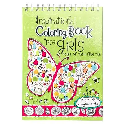 Inspirująca kolorowanka dla dziewczynek - Inspirational Coloring Book for Girls