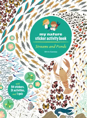 Strumienie i stawy: My Nature Sticker Activity Book - Streams and Ponds: My Nature Sticker Activity Book