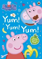 Świnka Peppa: Mniam! Mniam! Mniam! Książeczka z naklejkami - Peppa Pig: Yum! Yum! Yum! Sticker Activity Book