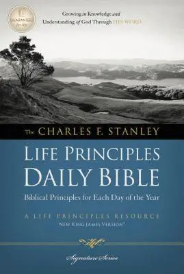 Biblia codzienna z zasadami życia Charlesa F. Stanleya - NKJV - Charles F. Stanley Life Principles Daily Bible-NKJV