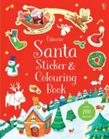 Naklejki i kolorowanka z Mikołajem - Santa Sticker and Colouring Book