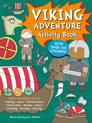 Zeszyt ćwiczeń z przygodami wikingów - Viking Adventure Activity Book