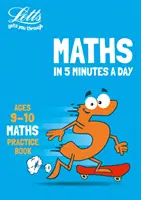 Letts Matematyka w 5 minut dziennie Wiek 9-10 lat - idealny do użytku domowego - Letts Maths in 5 Minutes a Day Age 9-10 - Ideal for Use at Home