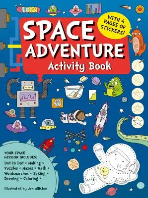 Kosmiczna przygoda - książka z ćwiczeniami - Space Adventure Activity Book