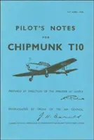 Notatki pilota dla samolotu Chipmunk T10 - Pilot's Notes for Chipmunk T10