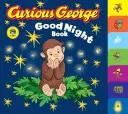 Ciekawski George Książka na dobranoc (Cgtv Tabbed Board Book) - Curious George Good Night Book (Cgtv Tabbed Board Book)