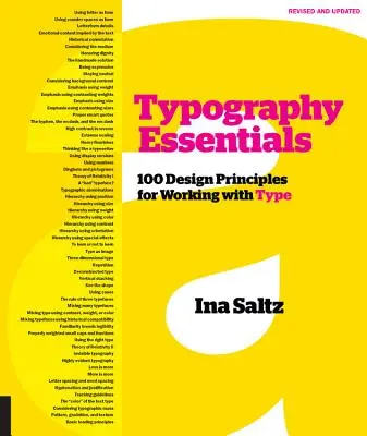 Podstawy typografii poprawione i zaktualizowane: 100 zasad projektowania do pracy z czcionką - Typography Essentials Revised and Updated: 100 Design Principles for Working with Type