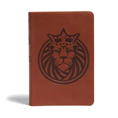 Biblia dla dzieci KJV, skóra ekologiczna Lion - KJV Kids Bible, Lion Leathertouch