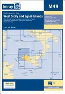 Mapa Imray M49 - Zachodnia Sycylia i Wyspy Egadzkie - Imray Chart M49 - West Sicily and Egadi Islands