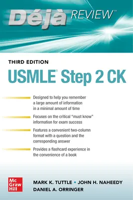 Deja Review: USMLE Step 2 Ck, wydanie trzecie - Deja Review: USMLE Step 2 Ck, Third Edition