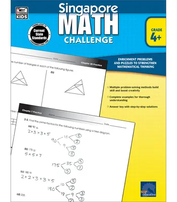 Singapore Math Challenge, klasy 4 - 6 - Singapore Math Challenge, Grades 4 - 6