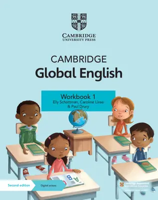 Cambridge Global English Workbook 1 z dostępem cyfrowym (1 rok): Dla Cambridge Primary i Lower Secondary English as a Second Language [Z dostępem - Cambridge Global English Workbook 1 with Digital Access (1 Year): For Cambridge Primary and Lower Secondary English as a Second Language [With Access