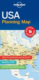 Lonely Planet USA Mapa planowania 1 - Lonely Planet USA Planning Map 1